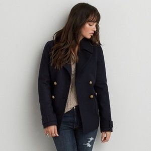 AEO Military Wool Peacoat
